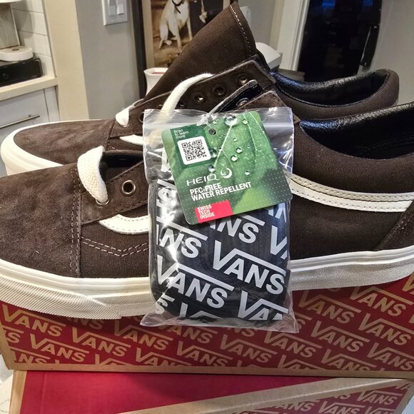 VANS Old Skool Men’s Size 13 Shoes Brown VN0007NTY49 Skateboarding NEW - Picture 2 of 10